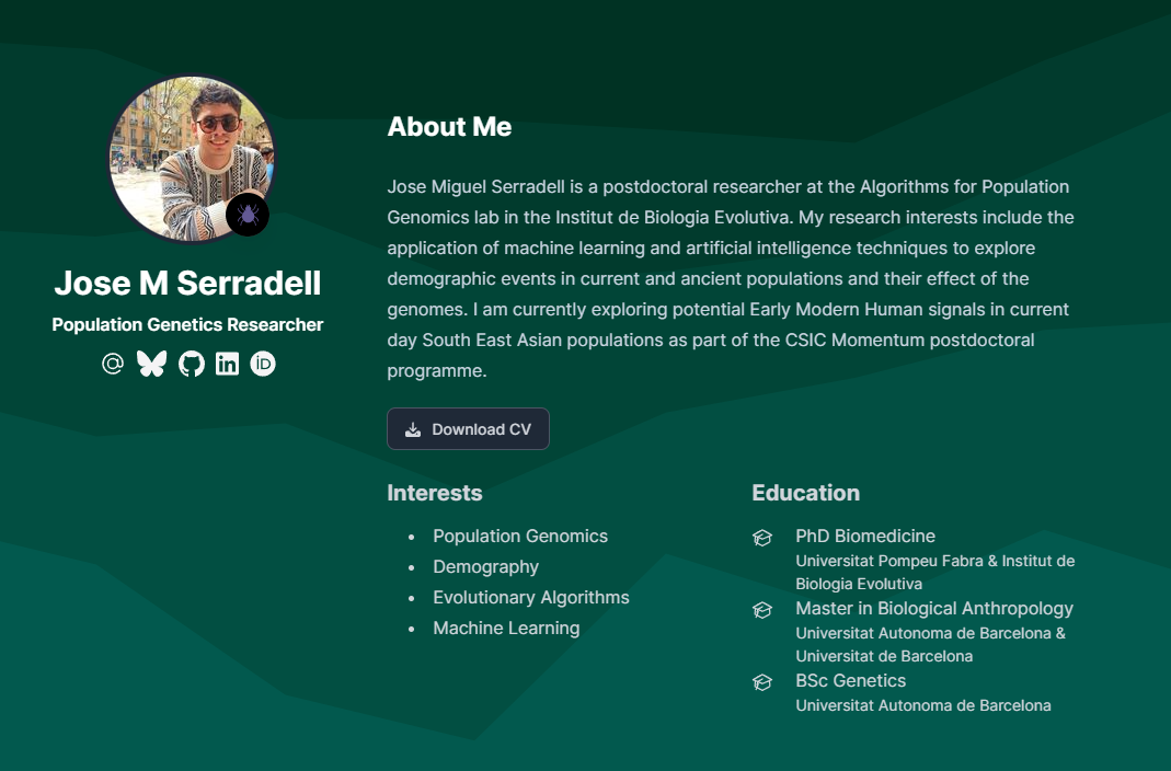 Build your own digital portfolio | Hugo Academic CV Theme